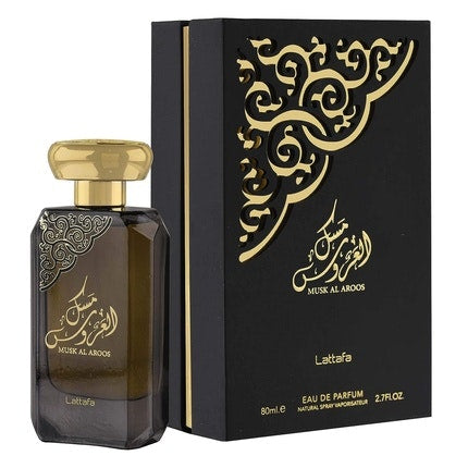 Musk Al Aroos Eau de parfum  Spray 80ml par Lattafa Pure Musky Avec Gift Pack High Quality 80ml Lattafa
