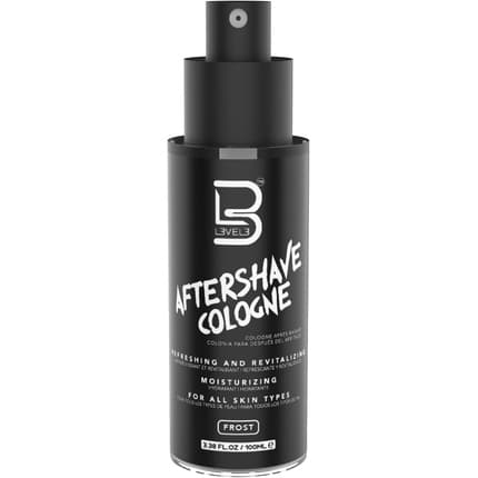 L3 Level 3 After Shave Softens Skin Refreshes and Relieves Face and Skin Moisturizing Formula Level Three After Shaving Frost Small Eau de Cologne Unisexe