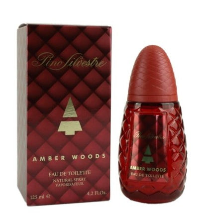 Pino Silvestre Amber Woods 125 Ml Eau De Toilette Edt Men's Perfume Ovp New