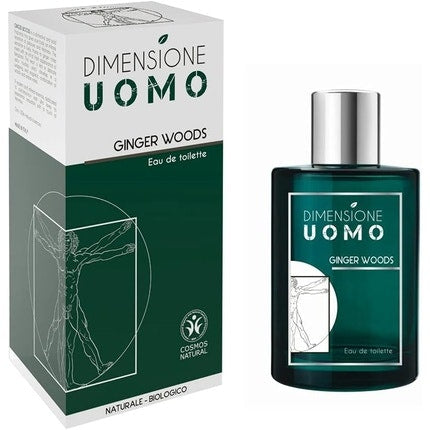 Men's Size Ginger Woods Eau De Toilette 100ml