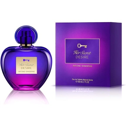 Antonio Banderas Her Secret Desire Eau De Toilette Spray 80ml
