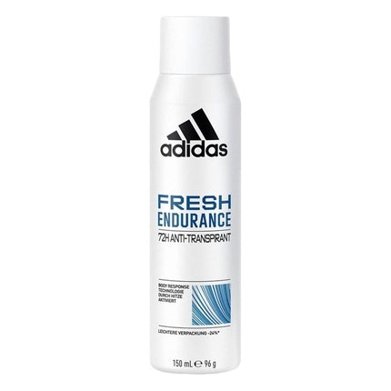 Adidas Fresh Endurance Deodrant Spray for women 72 HOUR VEGAN PROTECTION Formula Alcohol-free 150ml