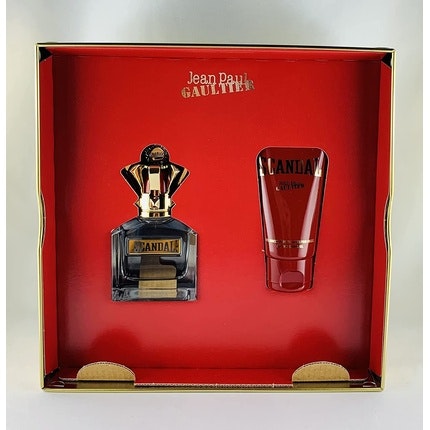 Jean Paul Gaultier Scandal Pour Homme Eau De Toilette Spray 1.7oz, 1oz équivaut à 30ml & Shower Gel 2.5oz, 1oz équivaut à 30ml Jean-Paul Gaultier