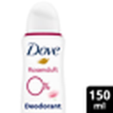 Dove Rose Scent Deodrant Spray With Nourrishing Zinc Complex 0% Aluminum 150ml