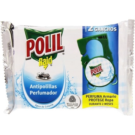 Raid Polil Anti-Moth Hangers Avec Lavender Parfum , 2 Hooks