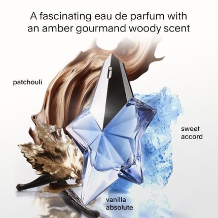 Mugler Angel's Gift Set Ambery &amp; Woody with Bergamot Praline and Patchouli Long Lasting Eau de Parfum for women
