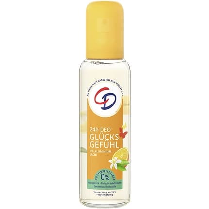 CD deo spray glück 75ml aluminum-free long-la-la-la-la-la-lashing for 24 hours
