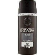 Black deodorant spray axis without aluminum 150ml