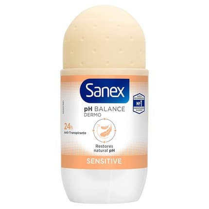 Sanex Ph Balance Dermo Sensitive Deodorant Roll On Déodorant (Déo) Mixte 50ml