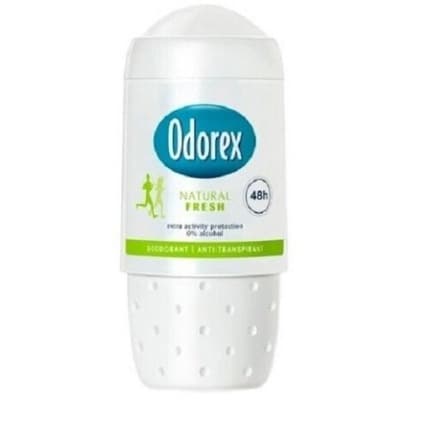 Odorex Unisex Deodorant Roll-On Natural Fresh Déodorant (Déo) Mixte 50ml