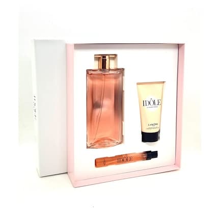 Lancôme Lancome Idole Aura Gift Set Nectar -Power Cream - Body Cream - Miniature Nectar Eau de Parfum 50ml Unisexe