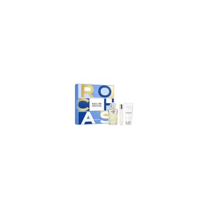 Rochas Eau de Rochas Set with Mini Bottle and Lotion - 3 Pieces Set Coffret (Coffret) Mixte 100ml