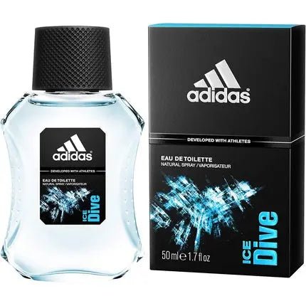 Adidas Ice Dive Eau De Toilette Refreshing Men's Fragrance with Woody Notes - Maison des fragrances