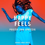adidas Vibes Happy Feels Unisex Fragrance with Floral Fresh Notes and Natural Essential Oils Eau de Parfum (EDP) Mixte 100ml - Maison des fragrances