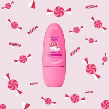 Tulipán Roll-On Strawberry and Cream Déodorant 50 ml