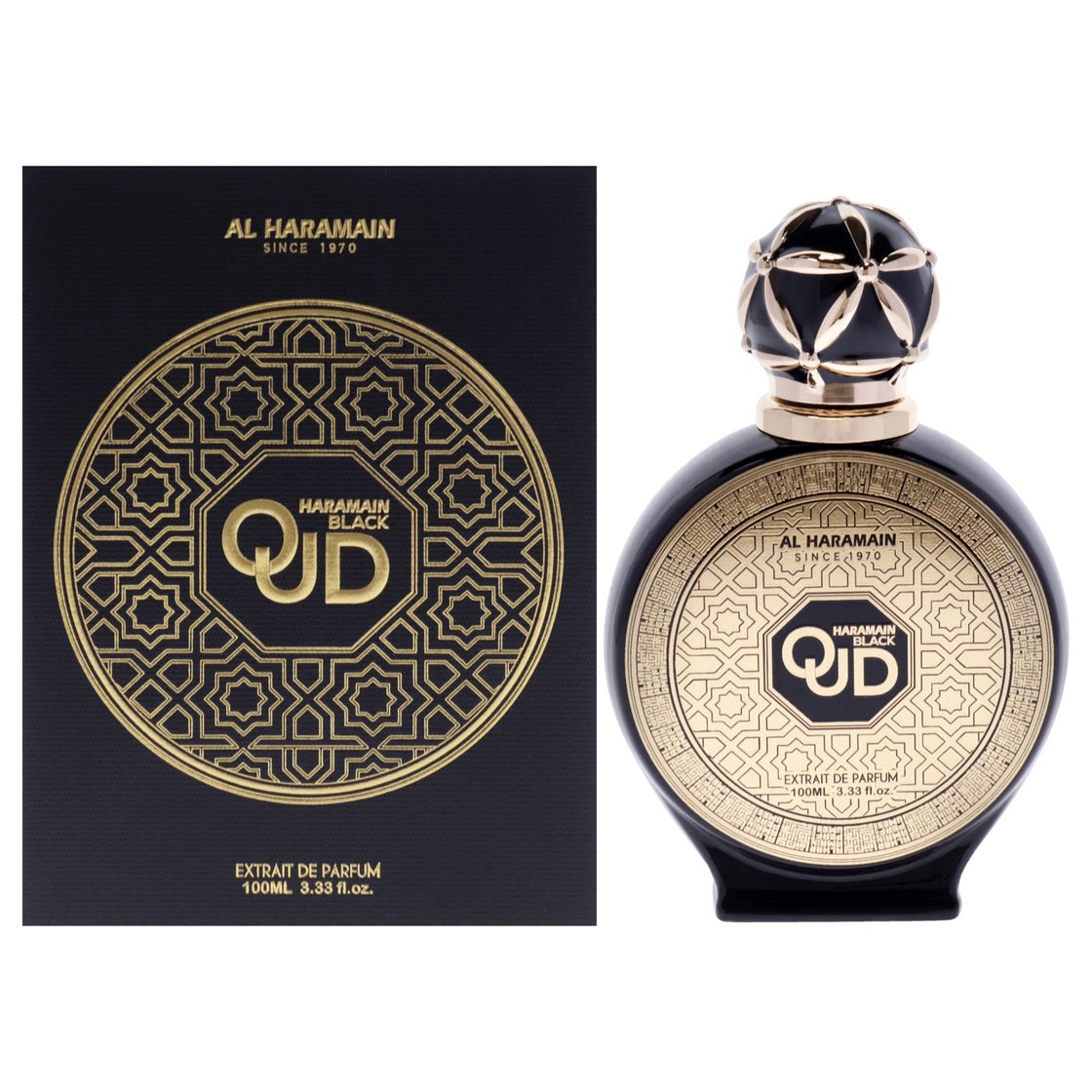 Al Haramain Black Oud Extrait De Parfum Parfum (Parfum) Mixte 100ml - Maison des fragrances