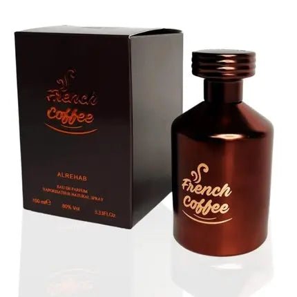 Al-Rehab French Coffee - Eau de Parfum Spray for Unisex 3.4 Ounce Coffee 3.4 Fl Oz - Maison des fragrances