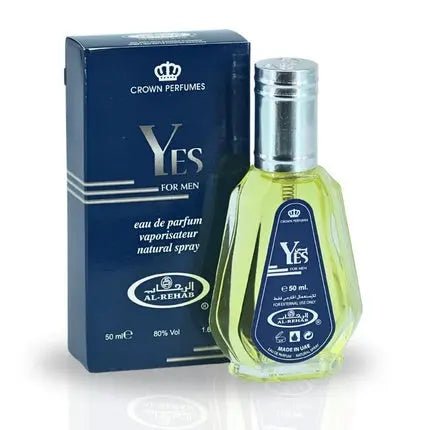 Al-Rehab Yes Eau de parfum 50ml Long Lasting Luxurious Scents of Arabia Homme Women - Maison des fragrances