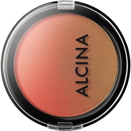 ALCINA Sundowner Powder Blush - 2 - in - 1 Blush and Rouge for Feminine Apple Cheeks and Defined Cheekbones - Maison des fragrances