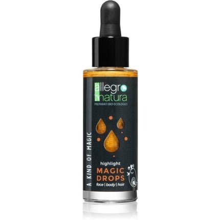 Allegro Natura A Kind of Magic illuminante liquido con contagocce Bronze 30 ml - Maison des fragrances