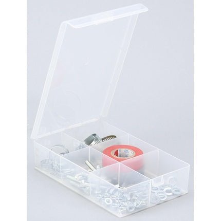 Allit Assortment Box with 6 Compartments Europlus Basic 12/6 Transparent PP Sturdy - Maison des fragrances