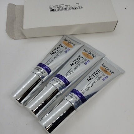 Almond IsaDora Foundation Active All Day Wear Make Up - Maison des fragrances