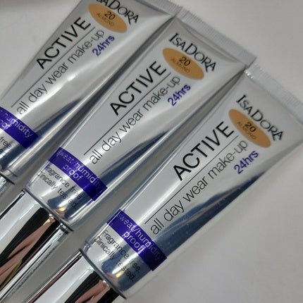 Almond IsaDora Foundation Active All Day Wear Make Up - Maison des fragrances
