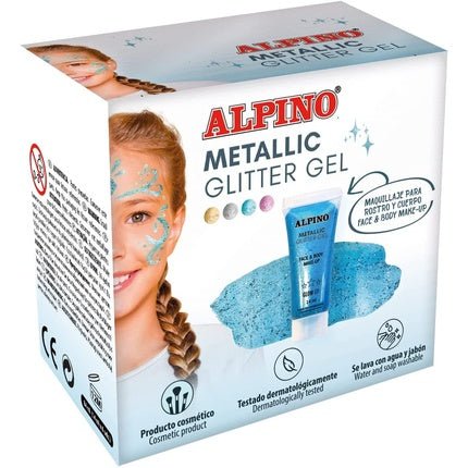 Alpine Fiesta Metallic Glitter Gel with Blue Base 6 Pack - Liquid Glitter - Maison des fragrances