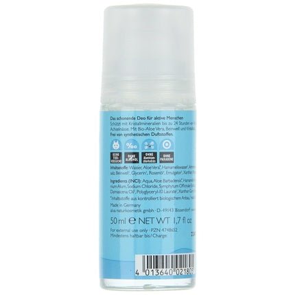 Alva Crystal Deodorant Roll-On Sensitive 50ml - Maison des fragrances
