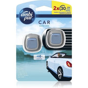Ambi Pur AmbiPur Car Ocean Deodorant 2x Déodorant (Déo) Mixte 2ml - Maison des fragrances
