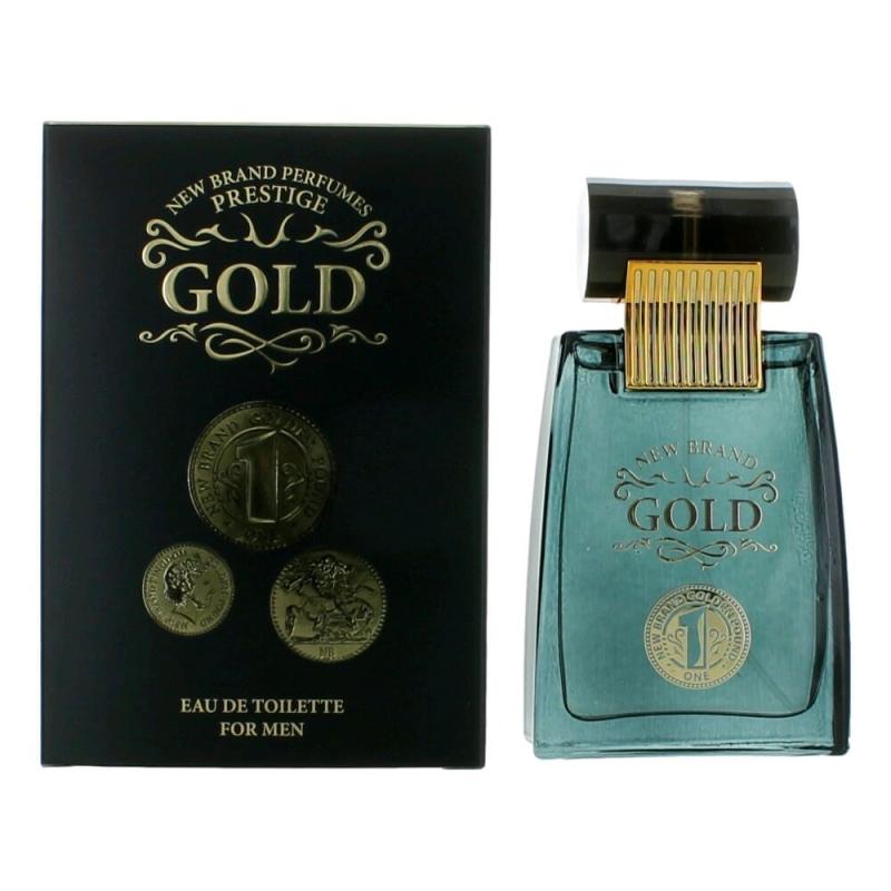 New Brand Gold par New Brand Perfumes Eau de Toilette (EDT) Mixte 100ml