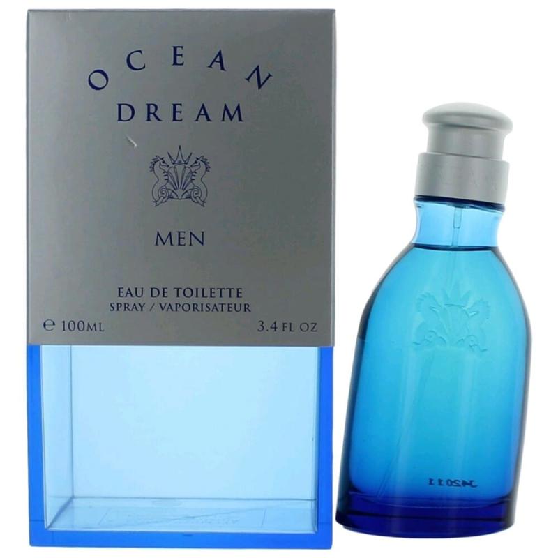 Ocean Dream Ltd By Designer Parfums Ltd Men - Eau De Toilette Spray 3.4 Ounces