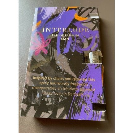 Amouage Interlude - NEW Eau de Parfum 2ml pour homme - Maison des fragrances