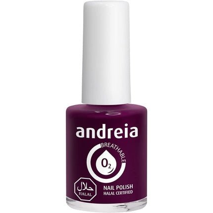 Andreia Halal Breathable Nail Polish Glossy Vegan and Cruelty - Free 10.5ml B7 Purple - Maison des fragrances
