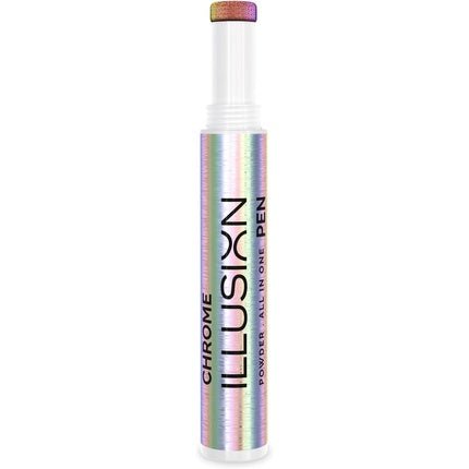 Andreia Professional Chrome Nail Powder Pen Nail Art All in One Illusion Pen For Gel Polish Manicure Colour 06 Holographic 0.5g - Maison des fragrances