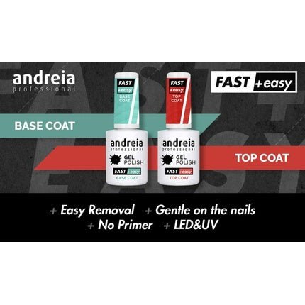 Andreia Professional Gel Base Coat for Nail Art Decoration with Glossy Finish 10.5ml - Maison des fragrances