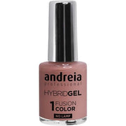 Andreia Professional Gel Hybrid Nail Polish 2 Step No Lamp Required - Fusion Color H8 Natural 10ml - Maison des fragrances