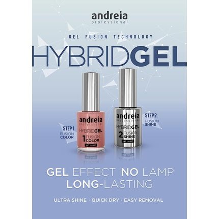 Andreia Professional Hybrid Gel Nail Polish Fusion Color H28 Lilac Purple - Maison des fragrances