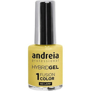 Andreia Professional Hybrid Gel Nail Polish Fusion Color H59 Yellow - 2 Steps No Lamp Required Long Lasting Easy Removal - Maison des fragrances