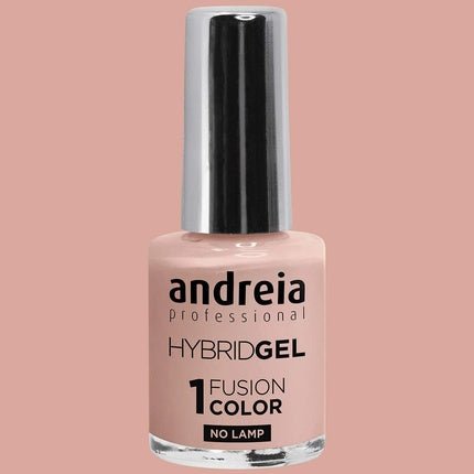 Andreia Professional Hybrid Gel Nail Polish Fusion Colour H9 Nude Pink - 2 Steps No Lamp Required Long Lasting Easy Removal - Maison des fragrances