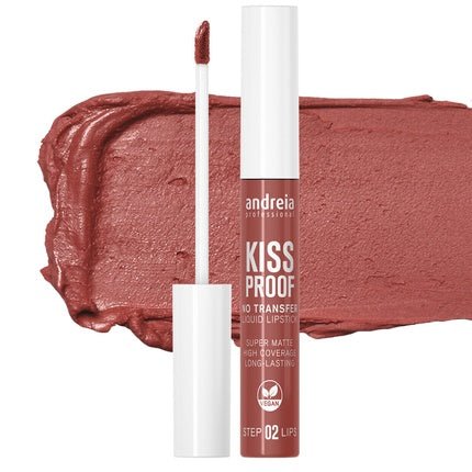 Andreia Professional Lips No Transfer Kiss Proof Lipstick 05 Act Rouge - Maison des fragrances