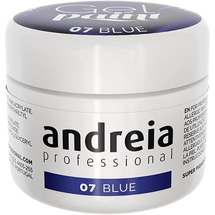 Andreia Professional Nail Art Design Gel Paint Pots 4g 07 Blue - Maison des fragrances