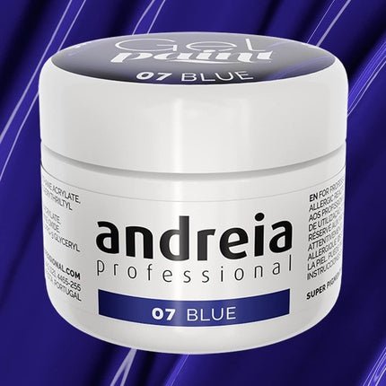 Andreia Professional Nail Art Design Gel Paint Pots 4g 07 Blue - Maison des fragrances