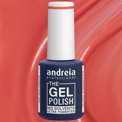 Andreia Professional The Gel Polish Solvent and Odor Free Gel Colour G17 Coral - Maison des fragrances