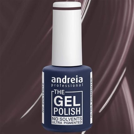 Andreia Professional The Gel Polish Solvent and Odor Free Gel Colour G33 Purple Shades of Brown - Maison des fragrances