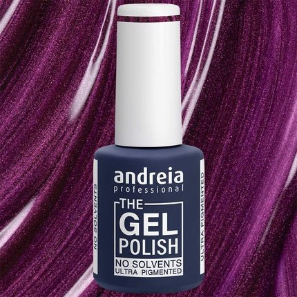 Andreia Professional The Gel Polish Solvent and Odor Free Gel Metallic Purple - Maison des fragrances