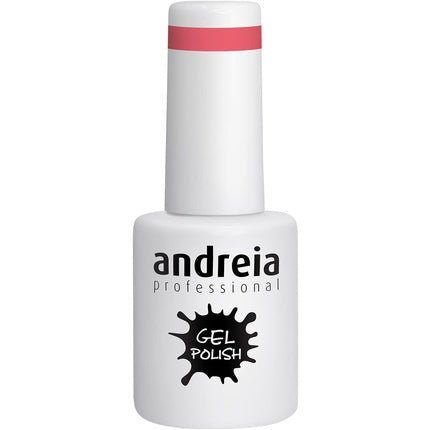 Andreia Semi - Permanent Nail Gel Polish for UV/LED Lamp Intense Shine and 4 weeks Lasting French Manicure Nail Gel Varnish 10.5ml - Colour 285 Coral Pink - Maison des fragrances