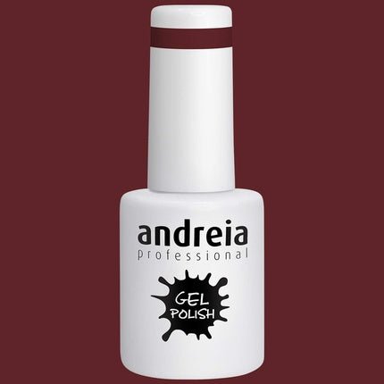 Andreia Semi - Permanent Nail Gel Polish for UV/LED Lamp Intense Shine and 4 weeks Lasting French Manicure Nail Gel Varnish Colour 236 Plum 10.5ml - Maison des fragrances