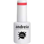 Andreia Semi - Permanent Nail Gel Polish for UV/LED Lamp Intense Shine and 4 weeks Lasting French Manicure Nail Gel Varnish Colour 265 Neon Red 10.5ml - Maison des fragrances