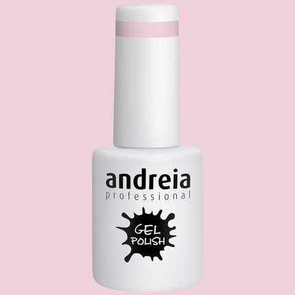 Andreia Semi - Permanent Nail Gel Polish for UV/LED Lamp Intense Shine and 4 weeks Lasting French Manicure Nail Gel Varnish Colour 294 Pink 10.5ml - Maison des fragrances